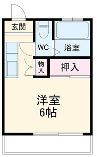 リバーサイドハイツA棟【1階】の間取り