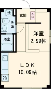 a-stone東十条【4階】の間取り