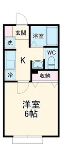 テラス三田【1階】の間取り