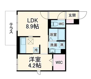 グラン・セントラル【1階】の間取り