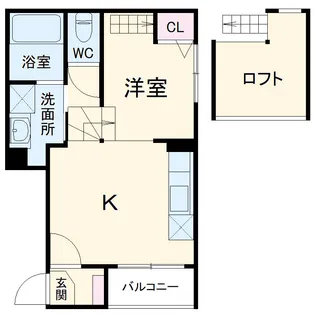 カーサヴェルデ【1階】の間取り