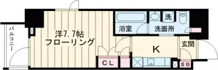 ステージファースト世田谷アジールコート【8階】の間取り