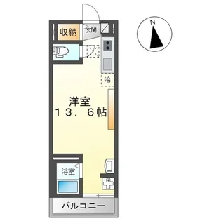 エミネンス・ハラ A【2階】の間取り