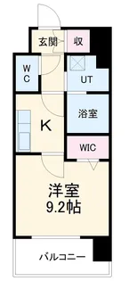 ISM平安通【1003号室】の間取り