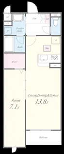 エストレラ【3階】の間取り