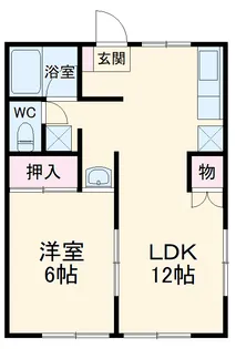 リヴェール湘南B【2階】の間取り