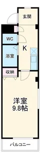 ヴィラ・コジマ【301号室】の間取り
