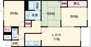 ローファス・パートⅡ【208号室】の間取り