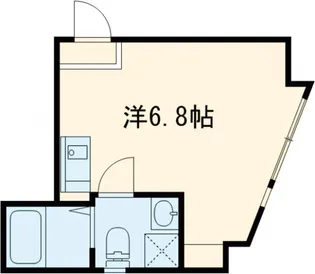 保谷町フラッツ【1階】の間取り