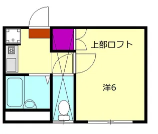 パティオ飯泉【2階】の間取り