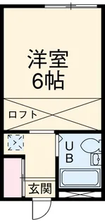 レオパレス鳴海第5【1階】の間取り
