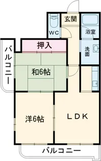 サンエトワール【201号室】の間取り