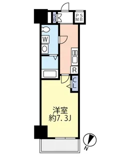 グランヴァンセレッソ王子レジデンシア【5階】の間取り