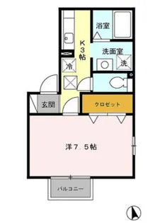 レクエルド137【1階】の間取り