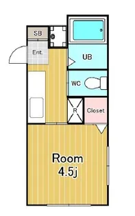 ネルバーナ【2階】の間取り