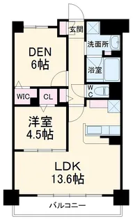 Avantage雅庵【203号室】の間取り
