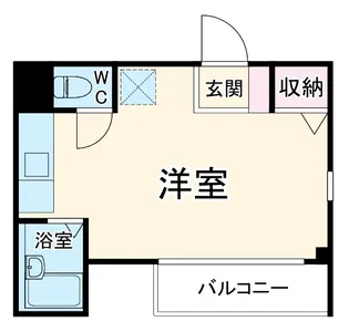 カーサ・リオ【303号室】の間取り