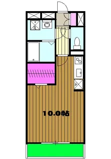 カメリア武蔵藤沢【3階】の間取り