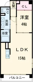 LEGCY八事【303号室】の間取り
