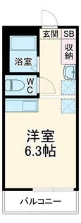 埼玉県和光市白子1丁目【アパート】の間取り