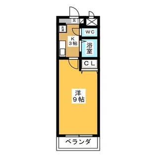 A・City 井内町【310号室】の間取り