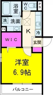 コンフォート リリィ【1階】の間取り