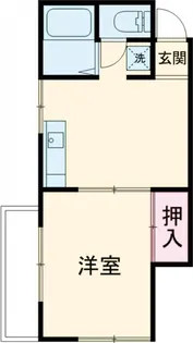 ま・めぞん【202号室】の間取り