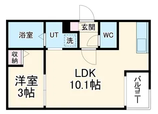 Warren shouhouⅡ【3階】の間取り