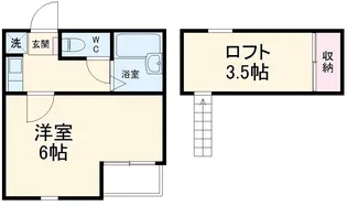 パーク・アヴェニュー元住吉【1階】の間取り