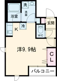 グランフラット桜新町【4階】の間取り