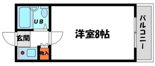 メゾン桃町【4階】の間取り