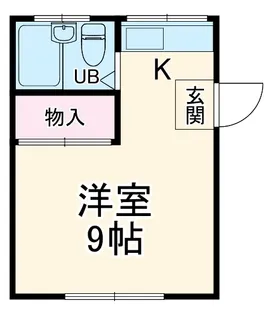 善行ハイム【1階】の間取り