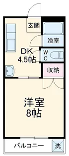 F-16マンション【306号室】の間取り