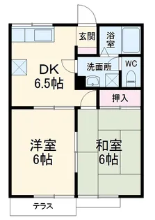 狭山第2シティコーポ【2階】の間取り