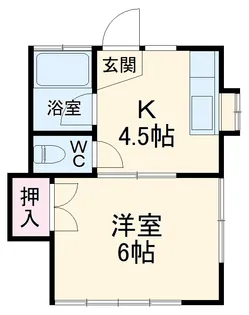 マウントハイツ【2階】の間取り