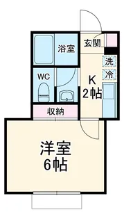 メゾン・エスポワール【202号室】の間取り