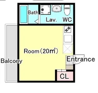 ガーデンパレス幕張本郷【1階】の間取り