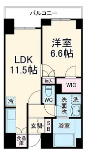 ファインステージ新横浜【3階】の間取り