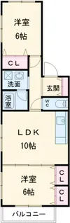 メローヒルズ【1階】の間取り