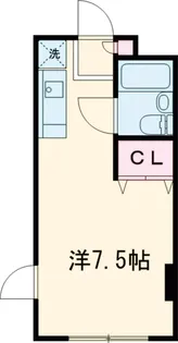 幸常館【402号室】の間取り