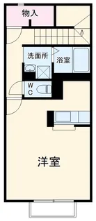 レオネクストロードスカイ【205号室】の間取り