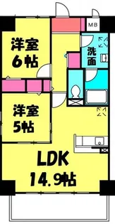 グランドメゾンセドル【7階】の間取り