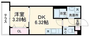 SN津田沼【1階】の間取り