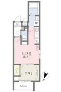 Cherim黄金【1階】の間取り