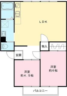 ファインライツ Ⅱ【1階】の間取り