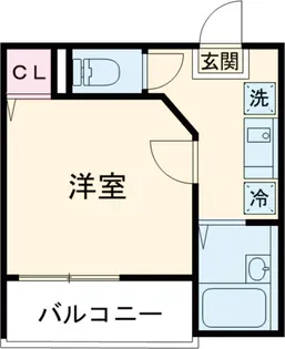 メルディア南千住6丁目Ⅷ【1階】の間取り