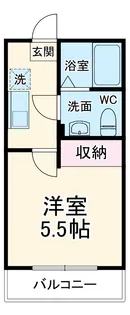 レジデンスウエスト淵野辺【3階】の間取り