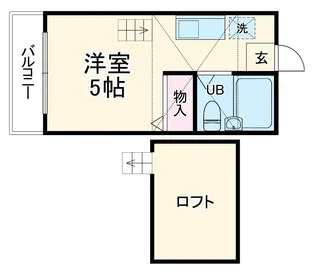新川崎グレイス【2階】の間取り