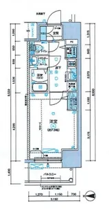 メインステージ大阪NORTHGATEⅠ【0901号室】の間取り