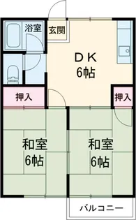 ガーデン関口【2階】の間取り